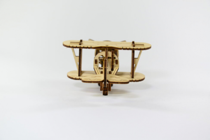 Puzzle 3D Mecanic, Avion usor, 63 piese [2]