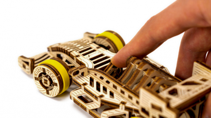 Puzzle 3D Mecanic, Bolid, 108 piese [2]