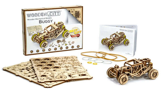 Puzzle 3D Mecanic, Buggy, 137 piese [10]