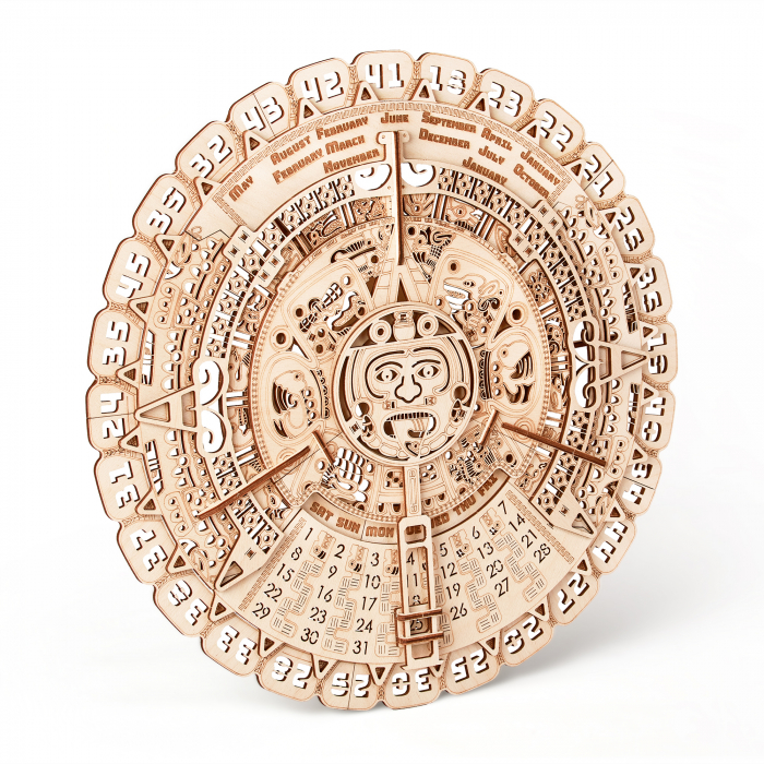 Puzzle 3D Mecanic, Calendar Maya, 73 piese [2]
