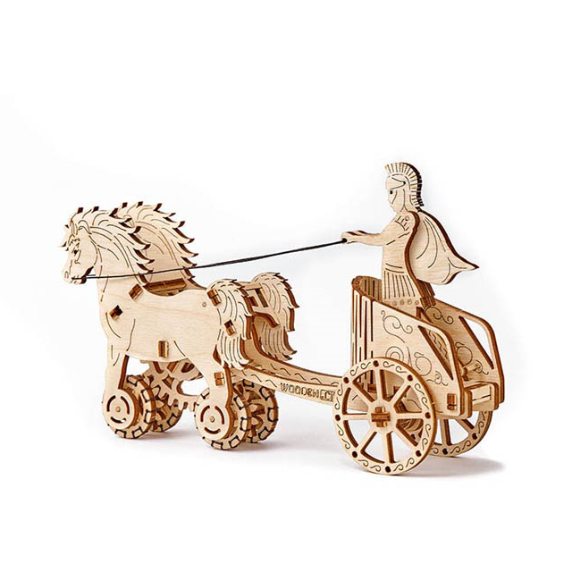 Puzzle 3D Mecanic, Car de lupta roman, 69 piese [2]