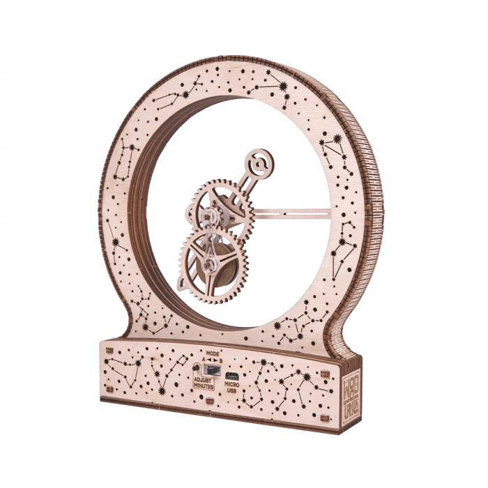 Puzzle 3D Mecanic, Ceas kinetic zodiac, 143 piese [3]