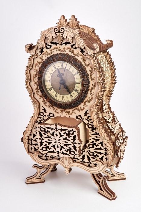 Puzzle 3D Mecanic, Ceas Vintage, 134 piese [3]