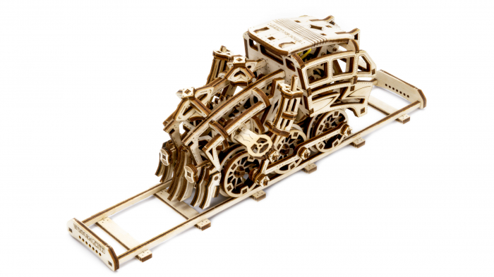 Puzzle 3D Mecanic, Trenul cu vise, 204 piese [2]