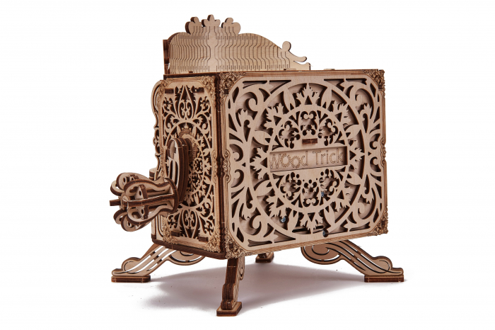 Puzzle 3D Mecanic, cutiuta muzicala, Teatru de papusi, 162 piese [4]