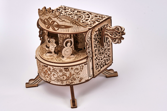 Puzzle 3D Mecanic, cutiuta muzicala, Teatru de papusi, 162 piese [11]