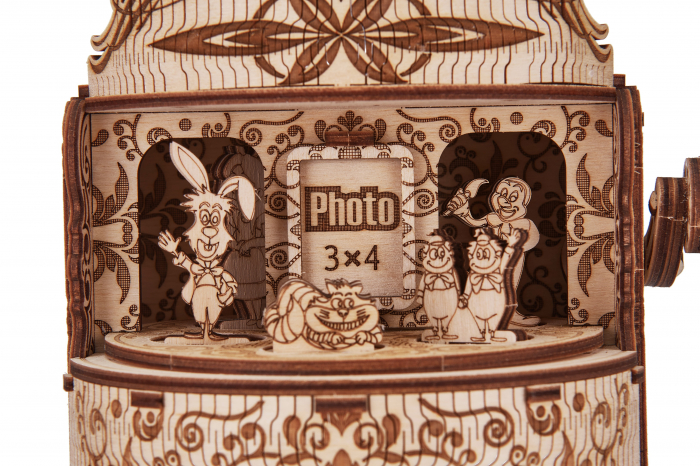 Puzzle 3D Mecanic, cutiuta muzicala, Teatru de papusi, 162 piese [5]