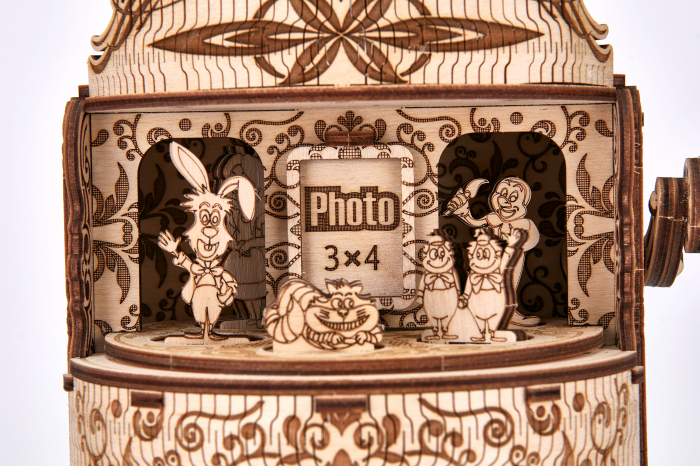Puzzle 3D Mecanic, cutiuta muzicala, Teatru de papusi, 162 piese [9]