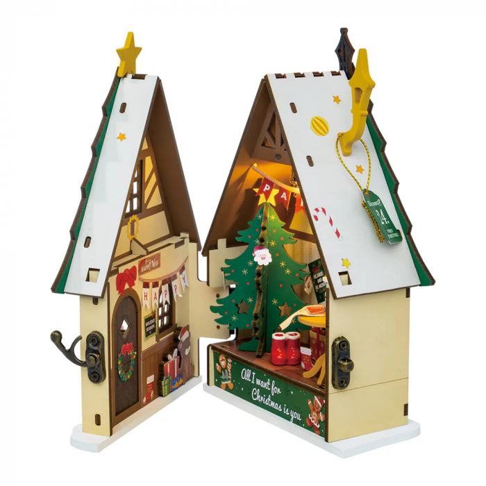 Puzzle 3D, Casuta DIY,  Casuta de Turta Dulce, 46 piese [2]