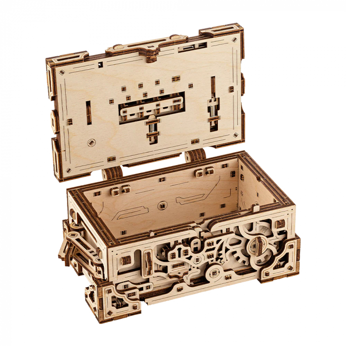 Puzzle 3D, mecanic, din lemn, Enigma, 504 piese [2]