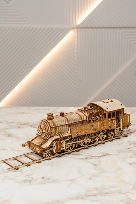 Puzzle 3D, mecanic, din lemn, Marele calator 246, 410 piese [5]