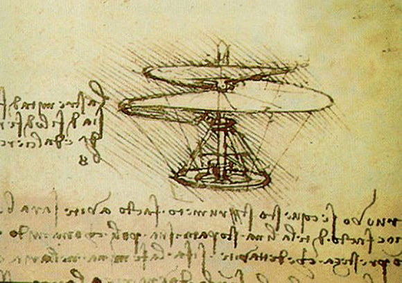 Puzzle 3D, mecanic, din lemn, Surub aerian - Da Vinci, 18 piese [2]