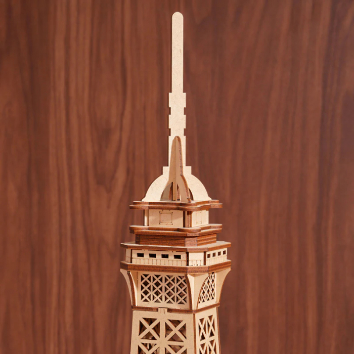 Puzzle 3D, din lemn, Turnul Eiffel Plus, 191 piese [8]
