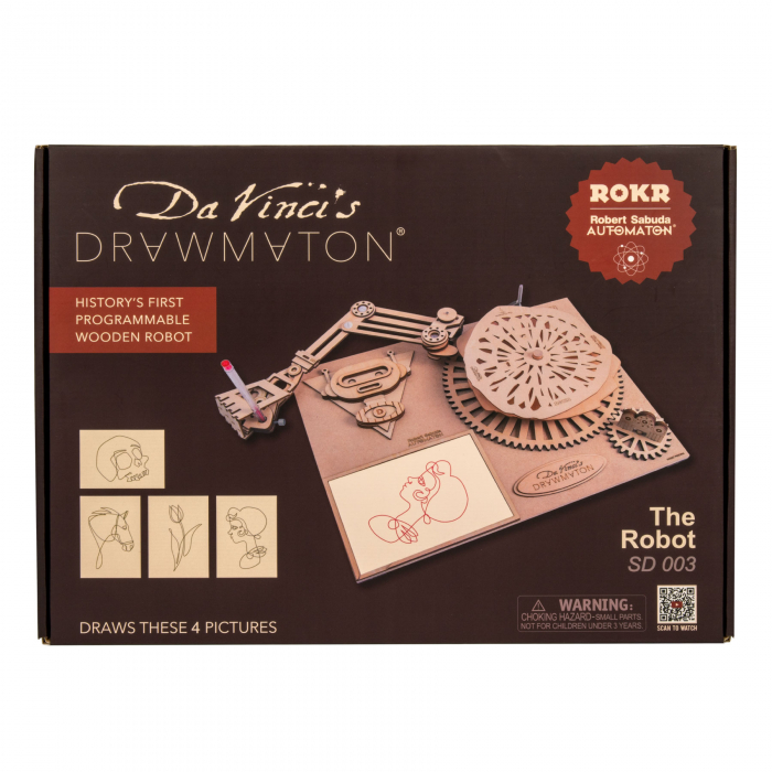 Puzzle 3D Mecanic Drawmaton, The Robot [2]