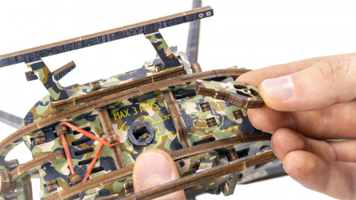 Puzzle 3D Mecanic, Elicopter, 178 piese [2]