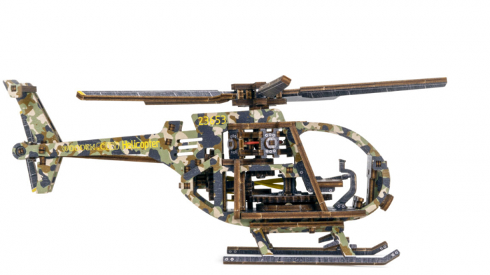 Puzzle 3D Mecanic, Elicopter, 178 piese [12]