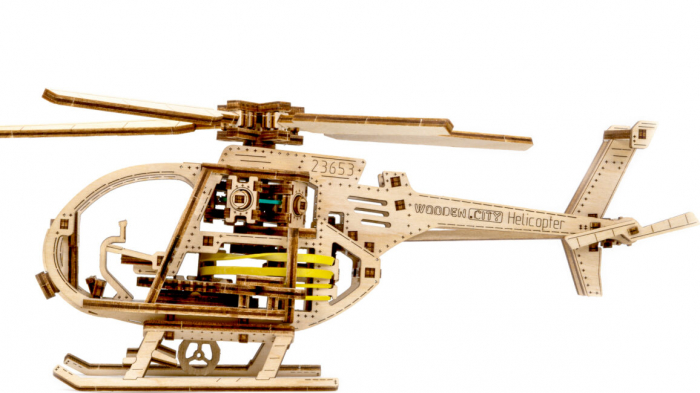 Puzzle 3D Mecanic, Elicopter, 194 piese [3]