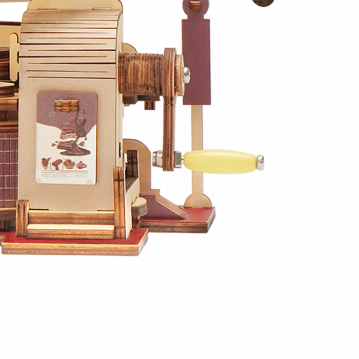 Puzzle 3D mecanic, Fabrica de ciocolata Marble Run, 513 piese [5]