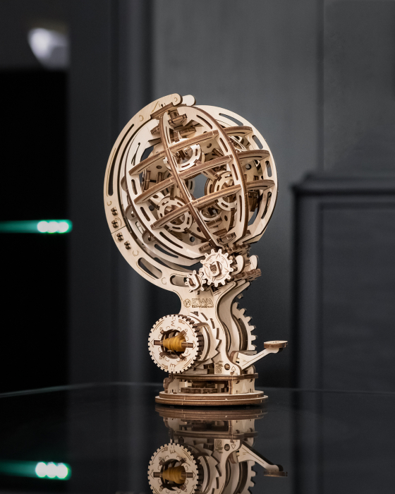 Puzzle 3D Mecanic, Glob kinetic [5]