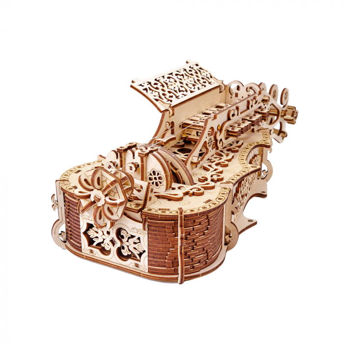 Puzzle 3D Mecanic, Lira lui da Vinci, 227 piese [4]