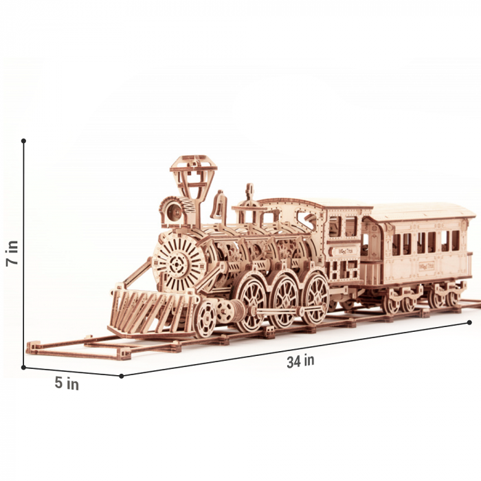 Puzzle 3D Mecanic, Locomotiva R17, 405 piese [9]