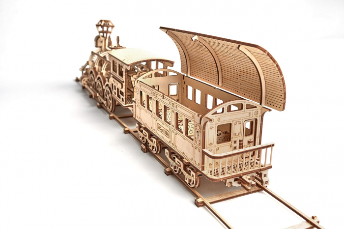 Puzzle 3D Mecanic, Locomotiva R17, 405 piese [8]