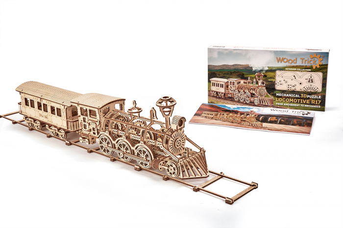 Puzzle 3D Mecanic, Locomotiva R17, 405 piese [4]