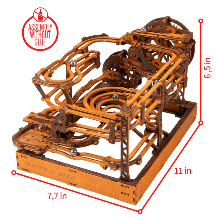 Puzzle 3D Mecanic, Marble run, 247 piese [7]