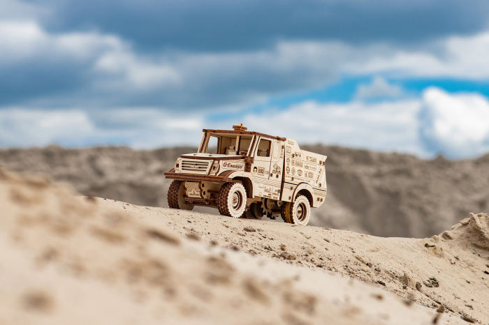 Puzzle 3D Mecanic, Masina off-road MAZ 6440RR [6]
