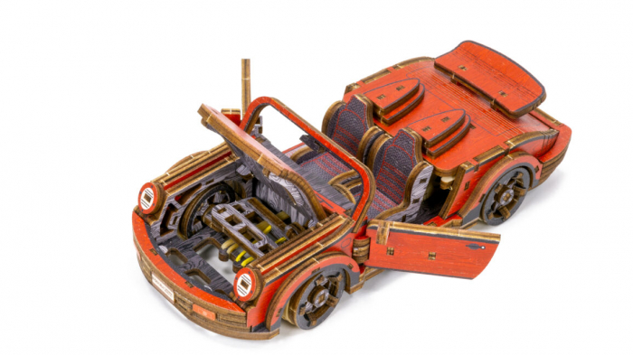 Puzzle 3D Mecanic, Masina sport, 194 piese [5]