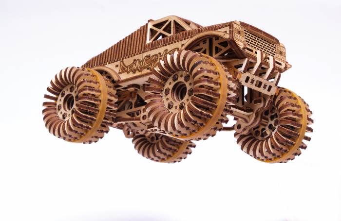 Puzzle 3D Mecanic, Monster Truck, 556 piese [9]