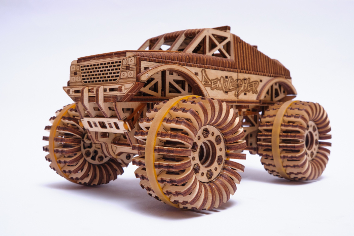 Puzzle 3D Mecanic, Monster Truck, 556 piese [2]
