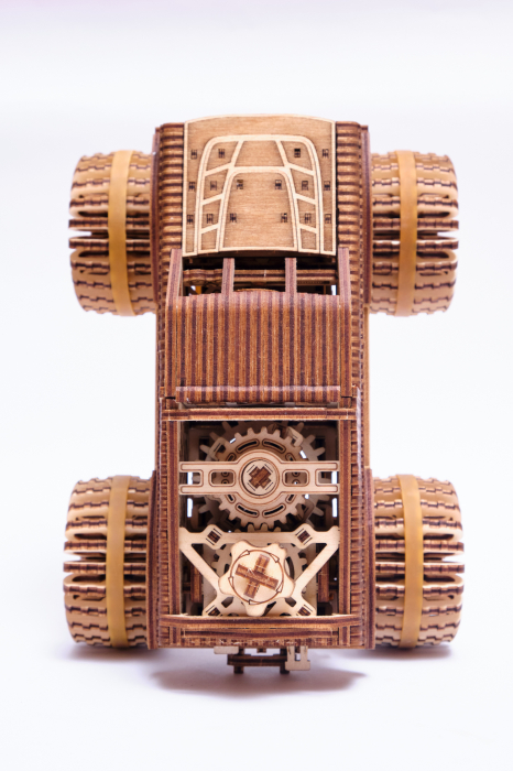 Puzzle 3D Mecanic, Monster Truck, 556 piese [5]