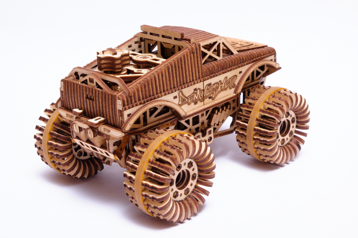 Puzzle 3D Mecanic, Monster Truck, 556 piese [3]