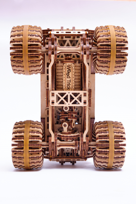 Puzzle 3D Mecanic, Monster Truck, 556 piese [6]
