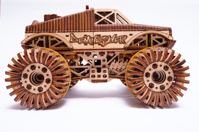 Puzzle 3D Mecanic, Monster Truck, 556 piese [7]