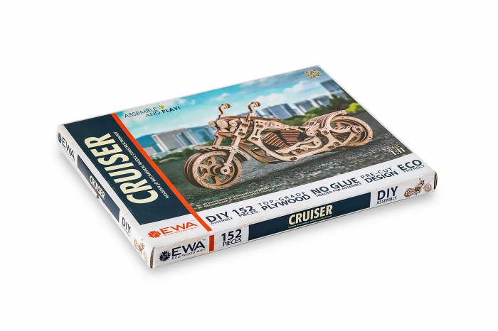 Puzzle 3D Mecanic, Motocicleta [6]
