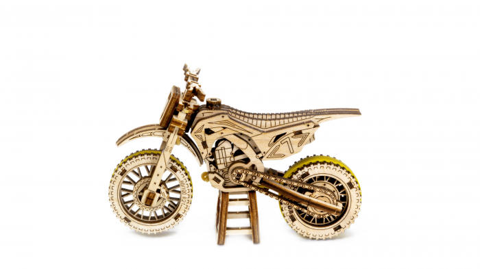 Puzzle 3D Mecanic, Motocross, 78 piese [3]