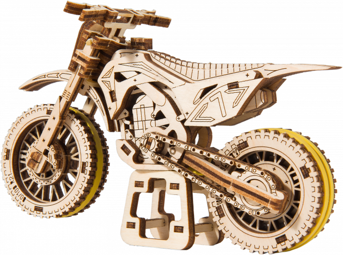Puzzle 3D Mecanic, Motocross, 78 piese [2]