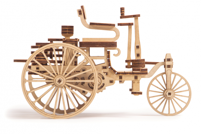 Puzzle 3D Mecanic, Prima masina, 152 piese [11]