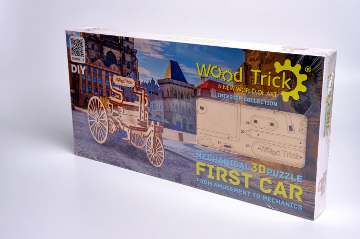 Puzzle 3D Mecanic, Prima masina, 152 piese [3]