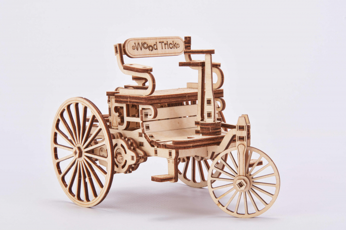 Puzzle 3D Mecanic, Prima masina, 152 piese [4]