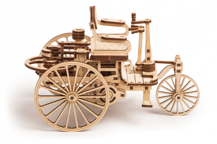 Puzzle 3D Mecanic, Prima masina, 152 piese [10]