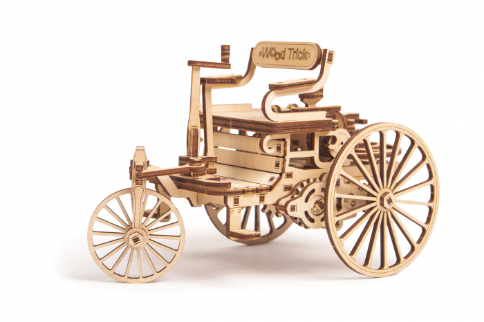 Puzzle 3D Mecanic, Prima masina, 152 piese [8]