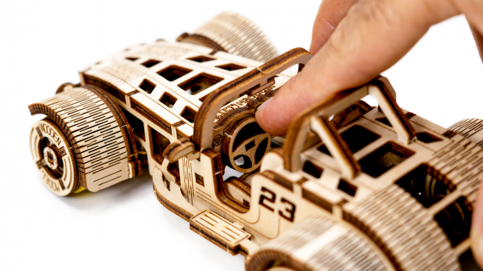 Puzzle 3D Mecanic, Roadster, 111 piese [6]