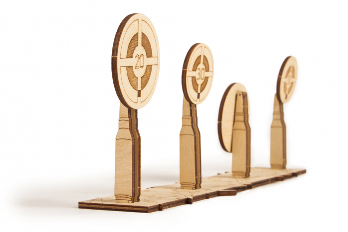 Puzzle 3D Mecanic, Set de pistoale, 125 piese [7]