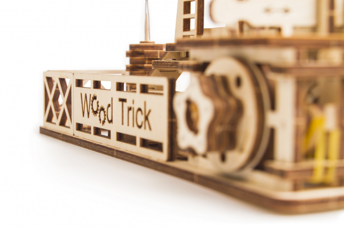 Puzzle 3D Mecanic, Sonda de petrol, 194 piese [8]