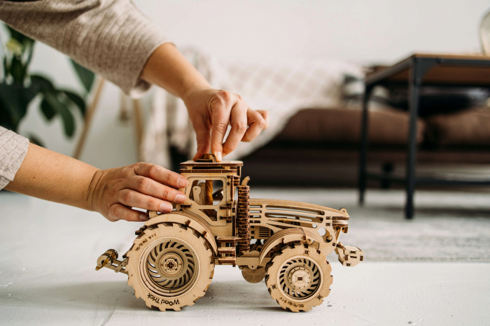 Puzzle 3D Mecanic, Tractor, 401 piese [8]