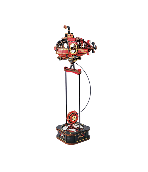 Puzzle 3D, pendul mecanic, Explorator marin, 219 piese [1]