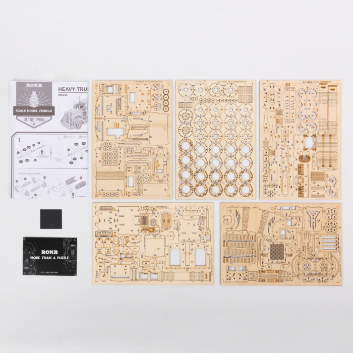 Puzzle 3D Tir, Lemn, 286 piese [5]